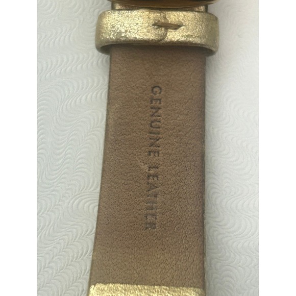 Kate Spade New York Women's Gold Leather Strap White Dial Polka Dot Watch#313 - Picture 8 of 10